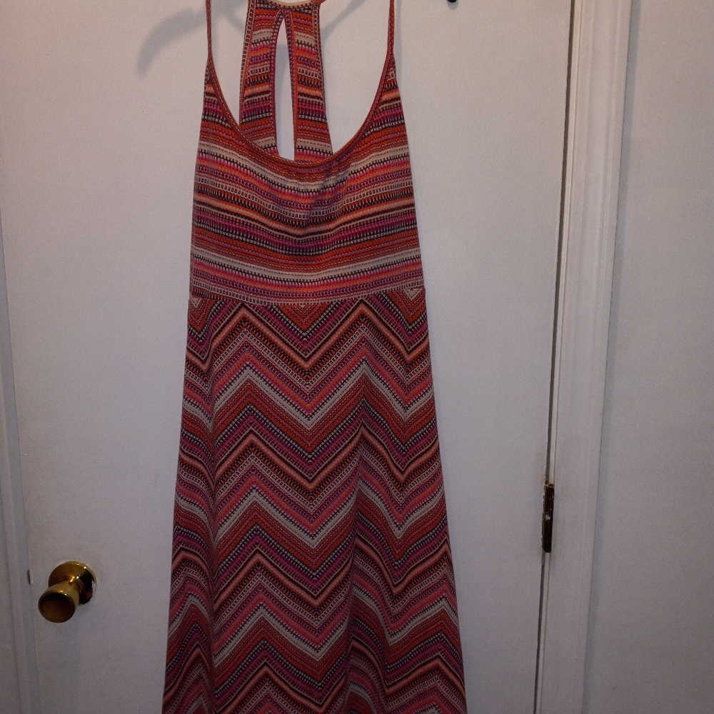 Dakini, multi colored, short, T-strapped back summer dress